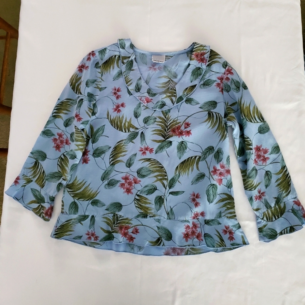 TSD Two Star Dog Vintage Blouse, Size Medium